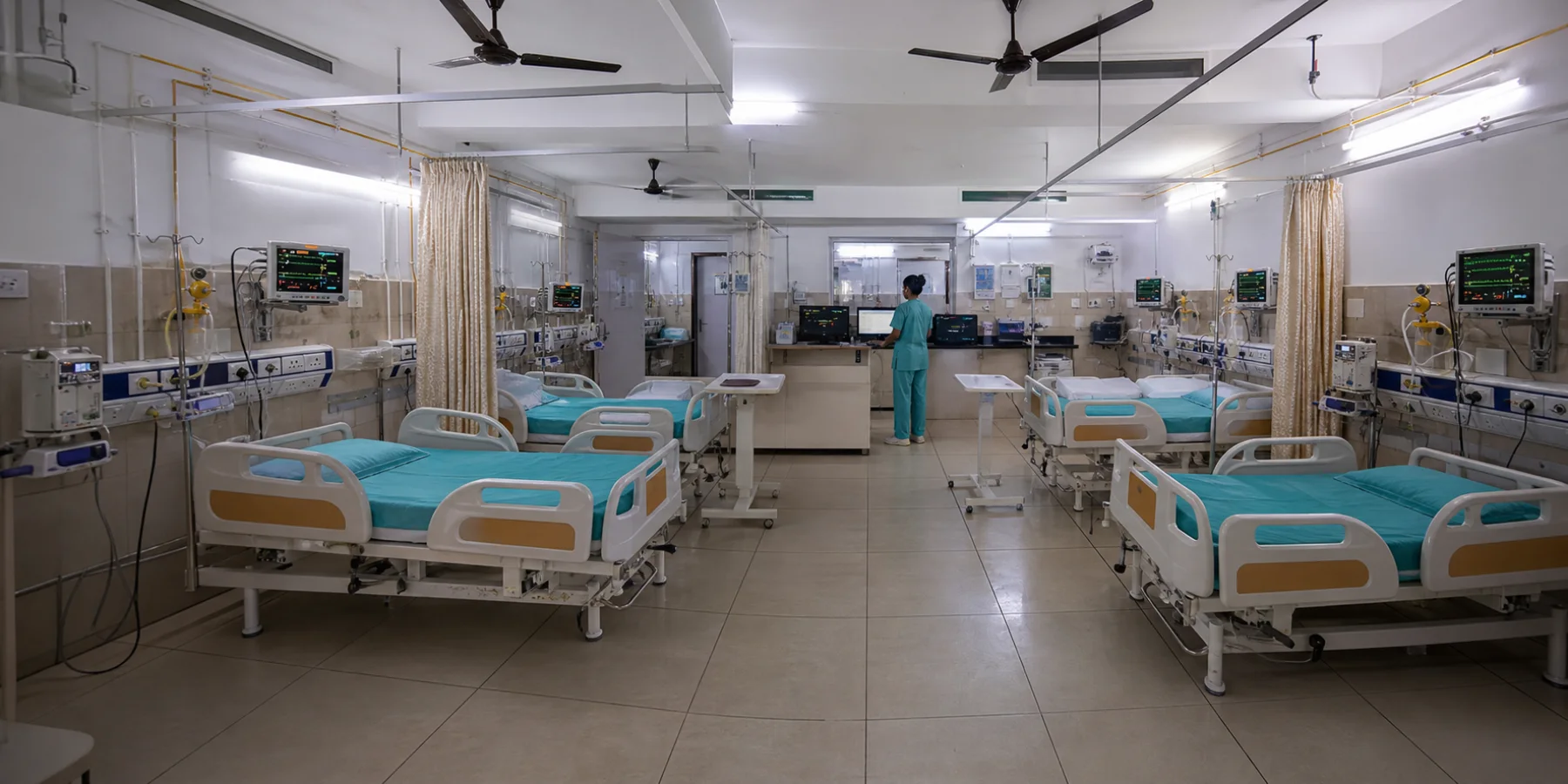 Monitored critical care unit at Mangala Hospital